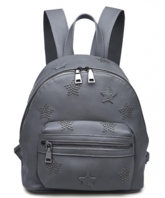 Smooth Vegan Leather Backpack 13395